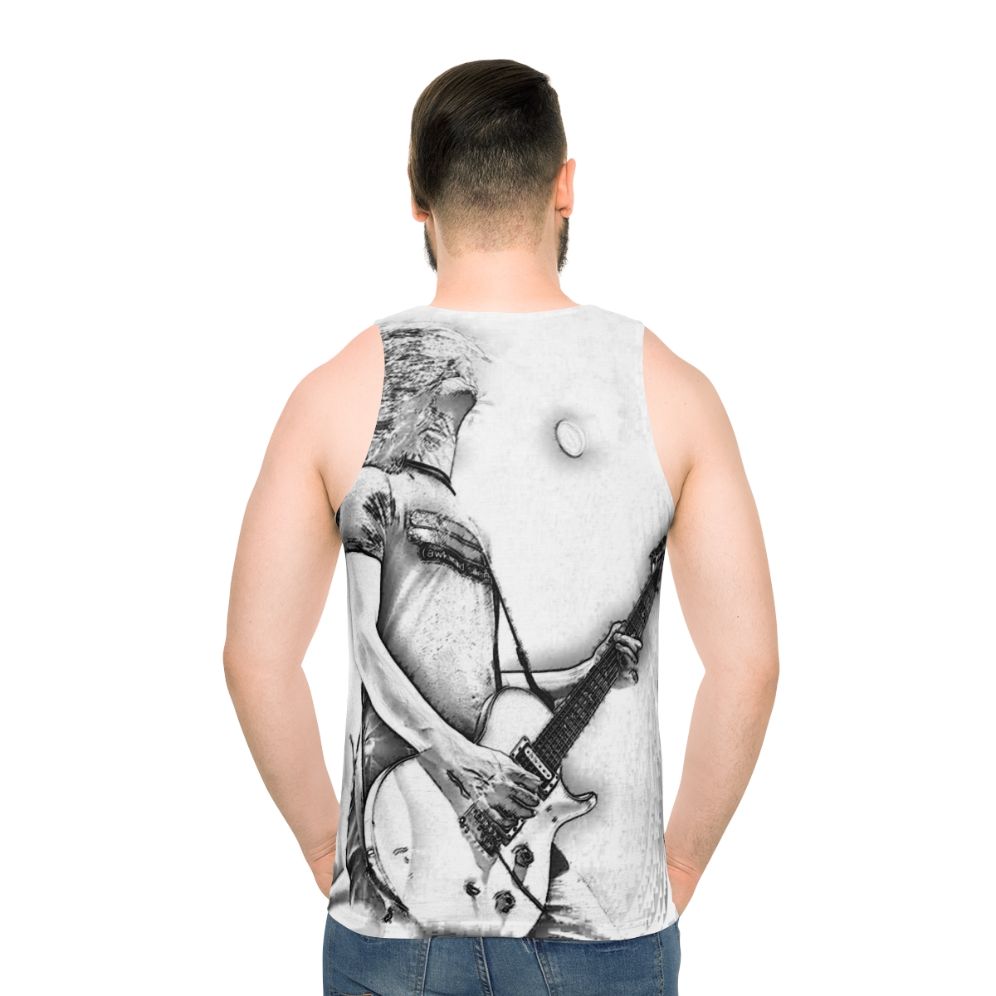 Steven Wilson Unisex Progressive Rock Tank Top - men back