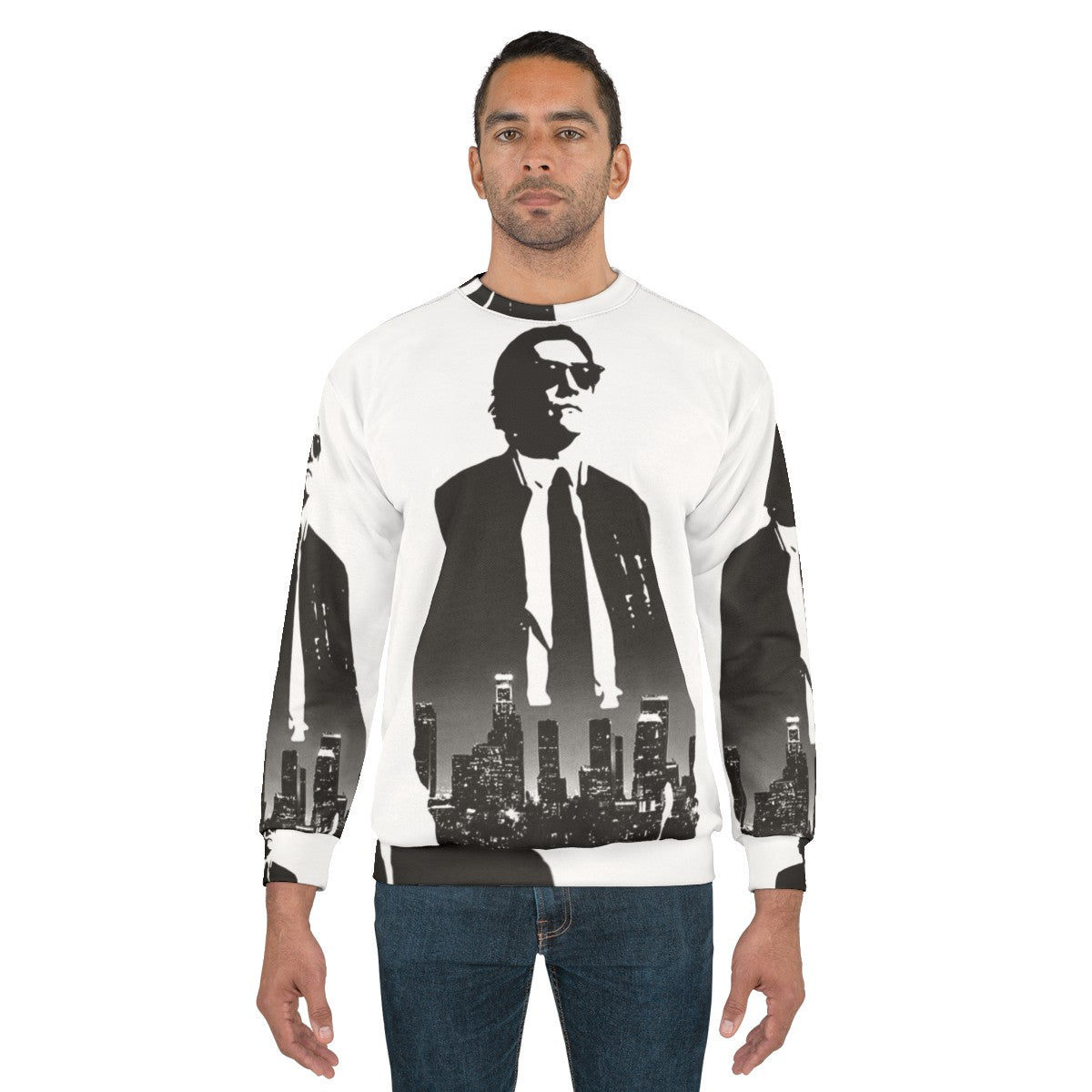 Nightcrawler Sweatshirt 2 featuring Jake Gyllenhaal's character from the Hollywood movie - men