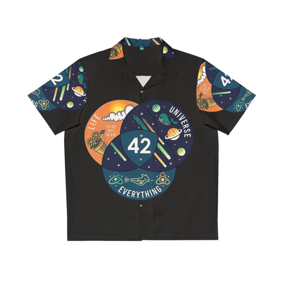 42 Answer to Life Universe and Everything Hawaiian Shirt