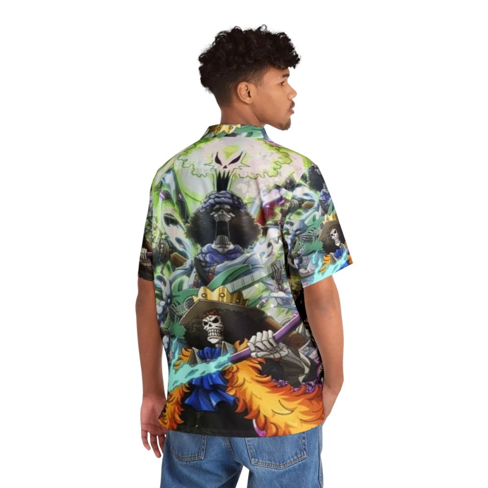 Brook One Piece Inspired Hawaiian Shirt - People Back