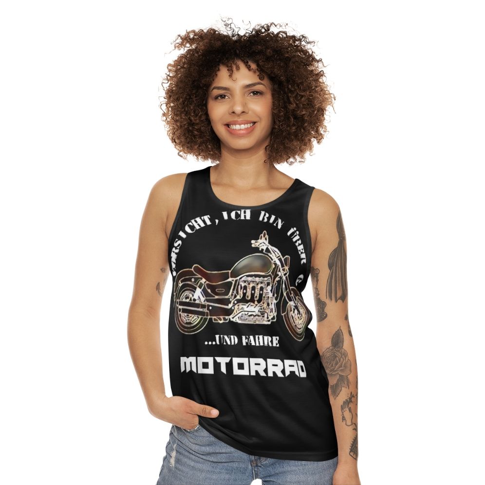 Unisex motorcycle biker vintage Rocket 3 tank top - women