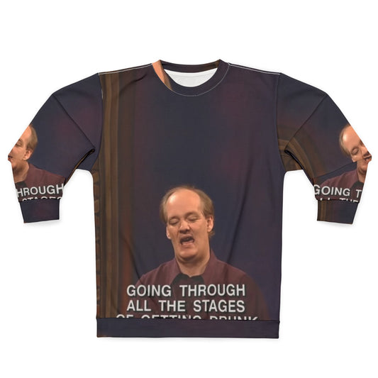 Colin Mochrie drunk comedy sweatshirt