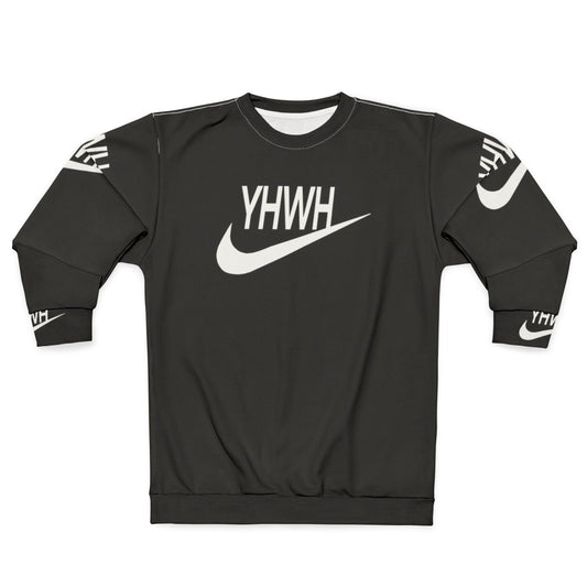 YHWH Sports Logo Christian Sweatshirt