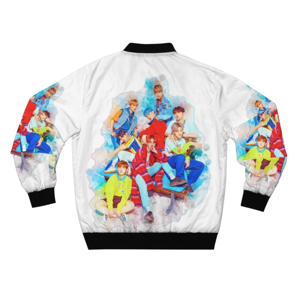 ATEEZ Bomber Jacket - Stylish Outerwear for K-Pop Lovers - Back