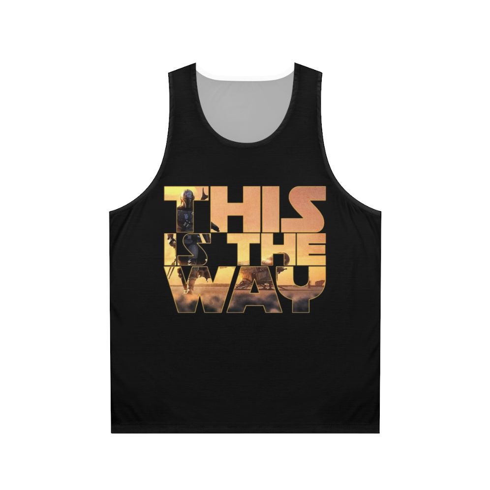 "This Is The Way" Unisex Star Wars Inspired Tank Top