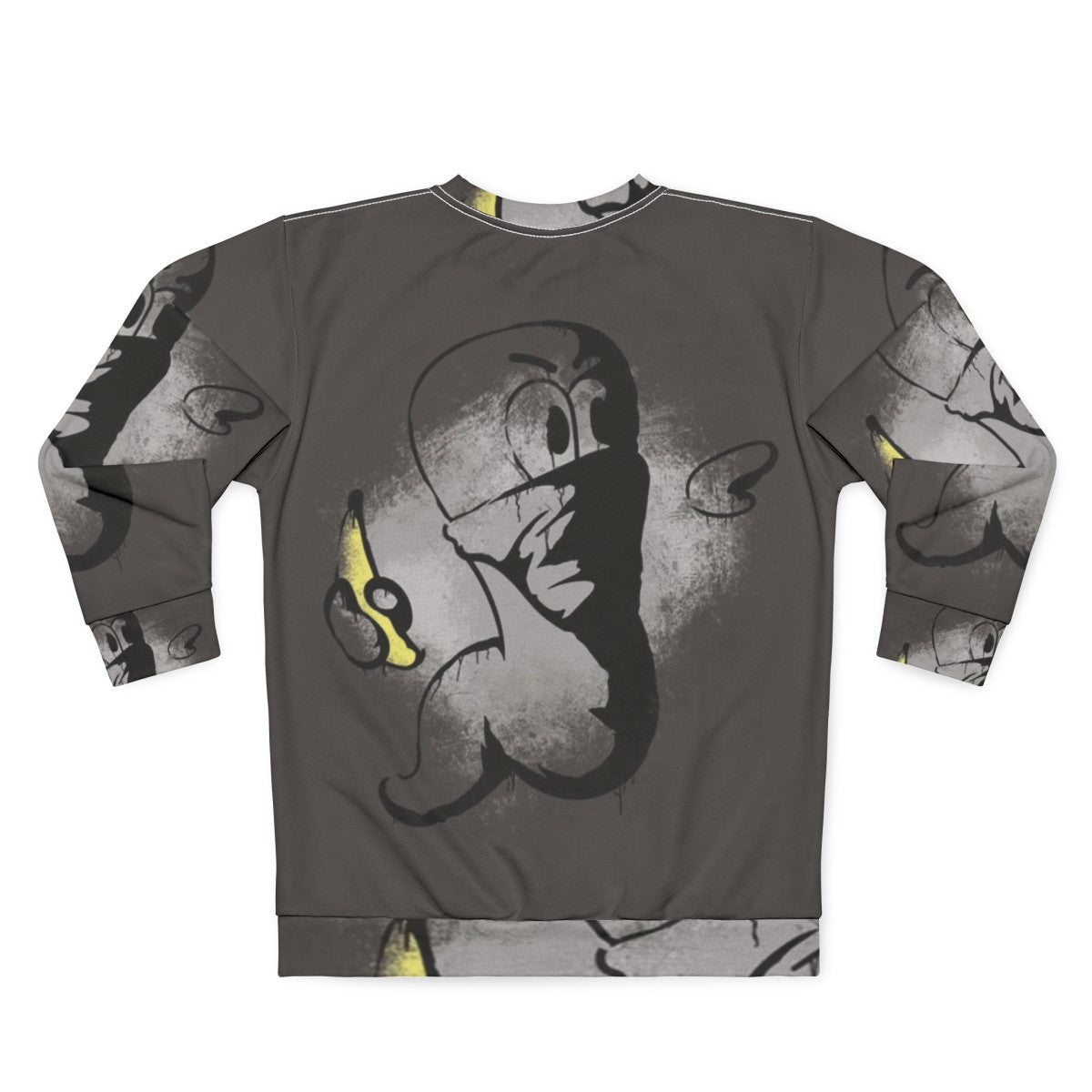 Worms Armageddon Banana Bomb Sweatshirt - Back