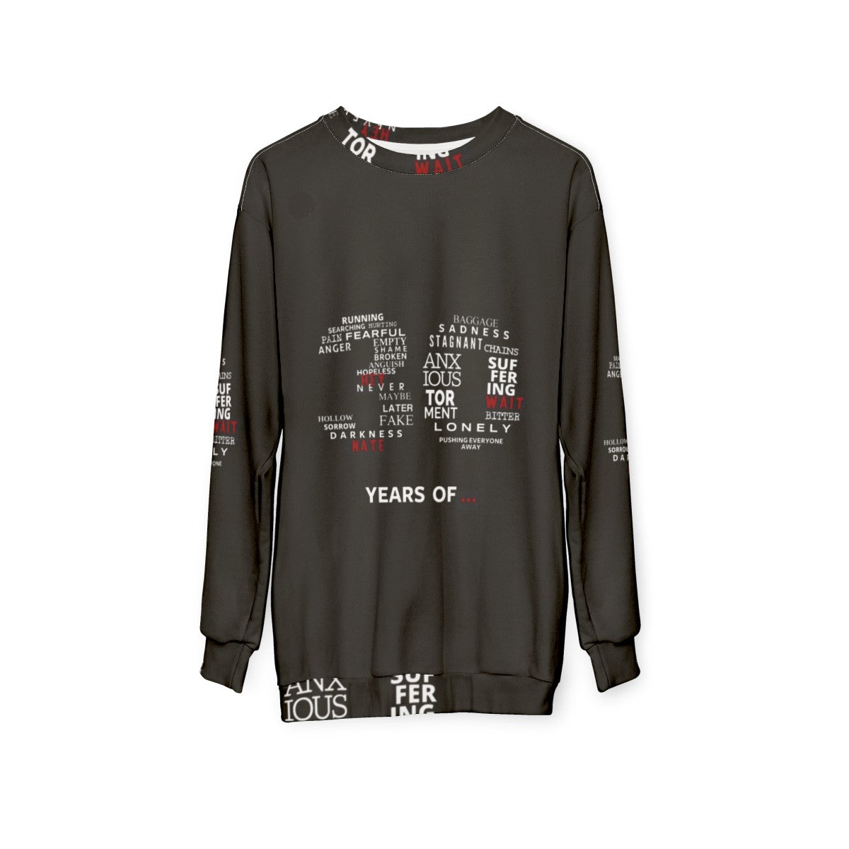 NF 30 Years of Premium Sweatshirt - hanging