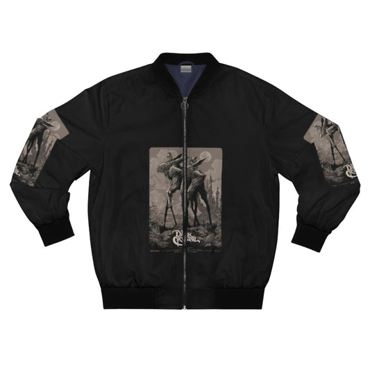 The Dark Crystal Age of Resistance Vintage Bomber Jacket with a dark and metal design