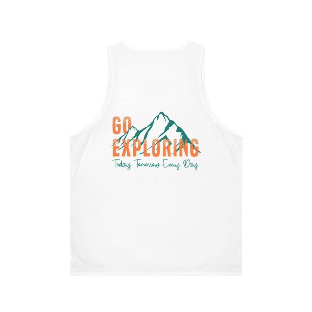 Retro Pan Am Unisex Tank Top - Back