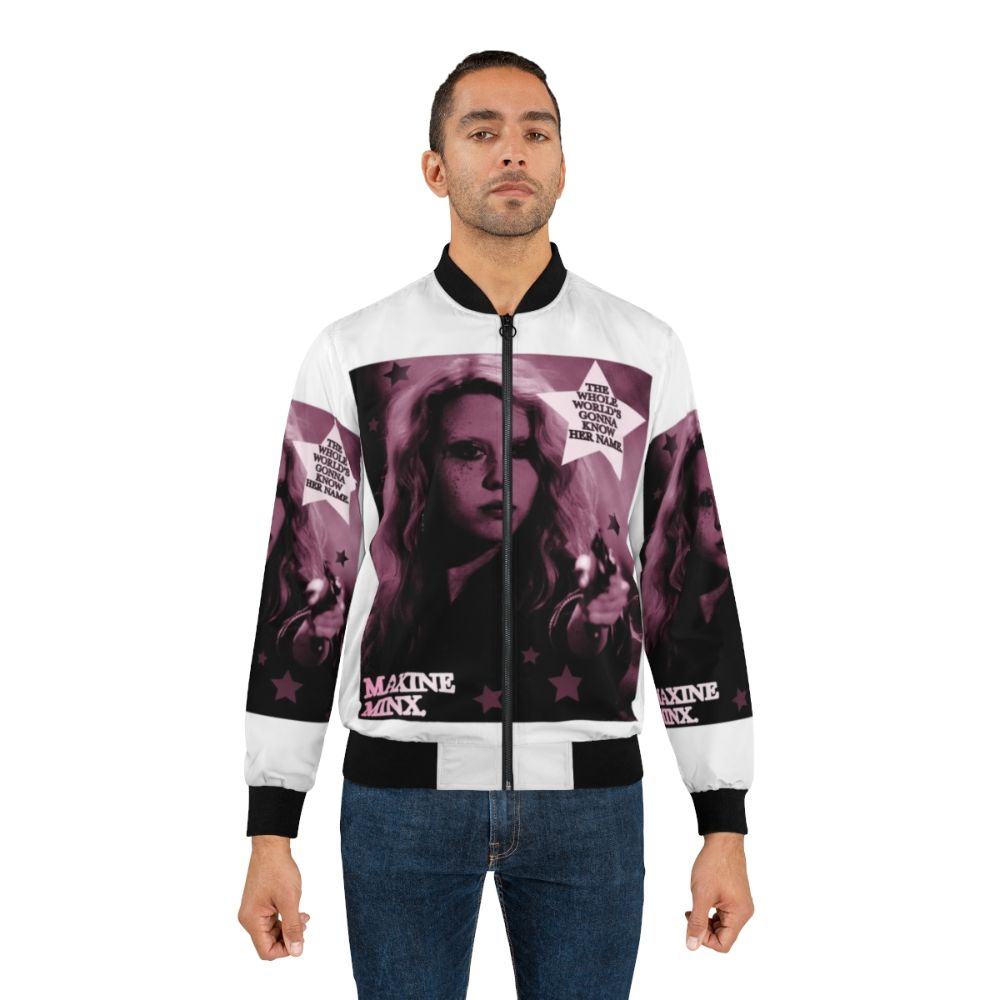 Maxine Minx Bomber Jacket from the X Movie Collection - Lifestyle