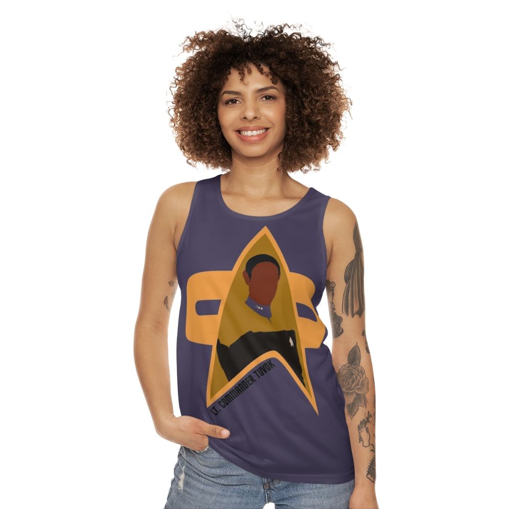 Tuvok Star Trek Voyager Unisex Tank Top - women