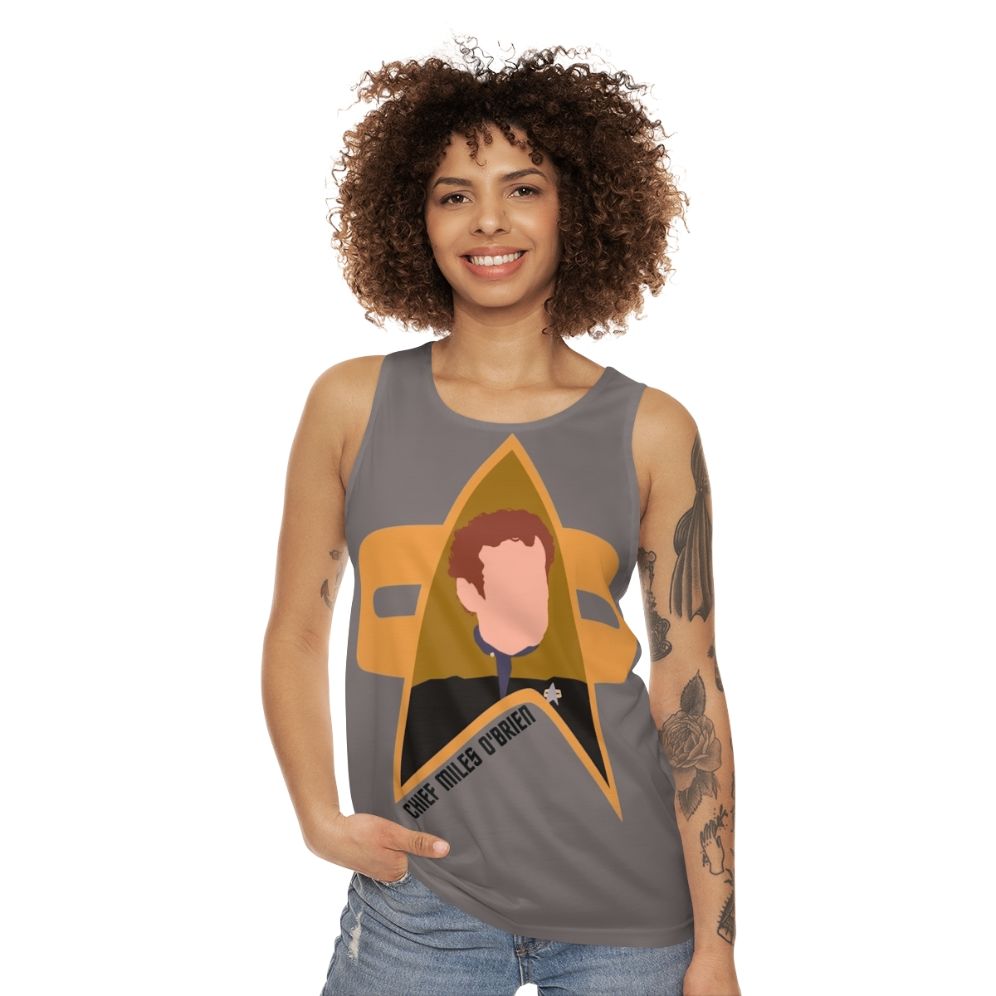 Chief O'Brien Star Trek Deep Space Nine Unisex Tank Top - women