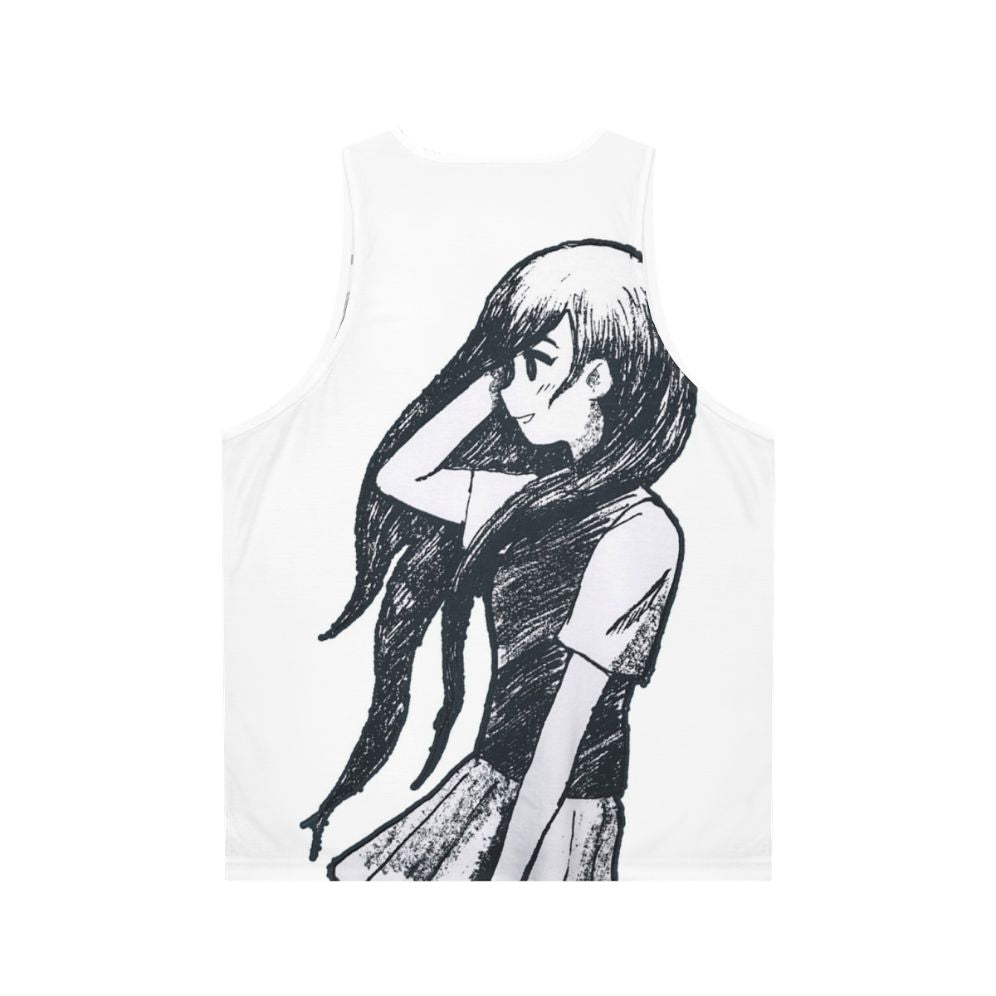 Omori Anime Unisex Tank Top - Back