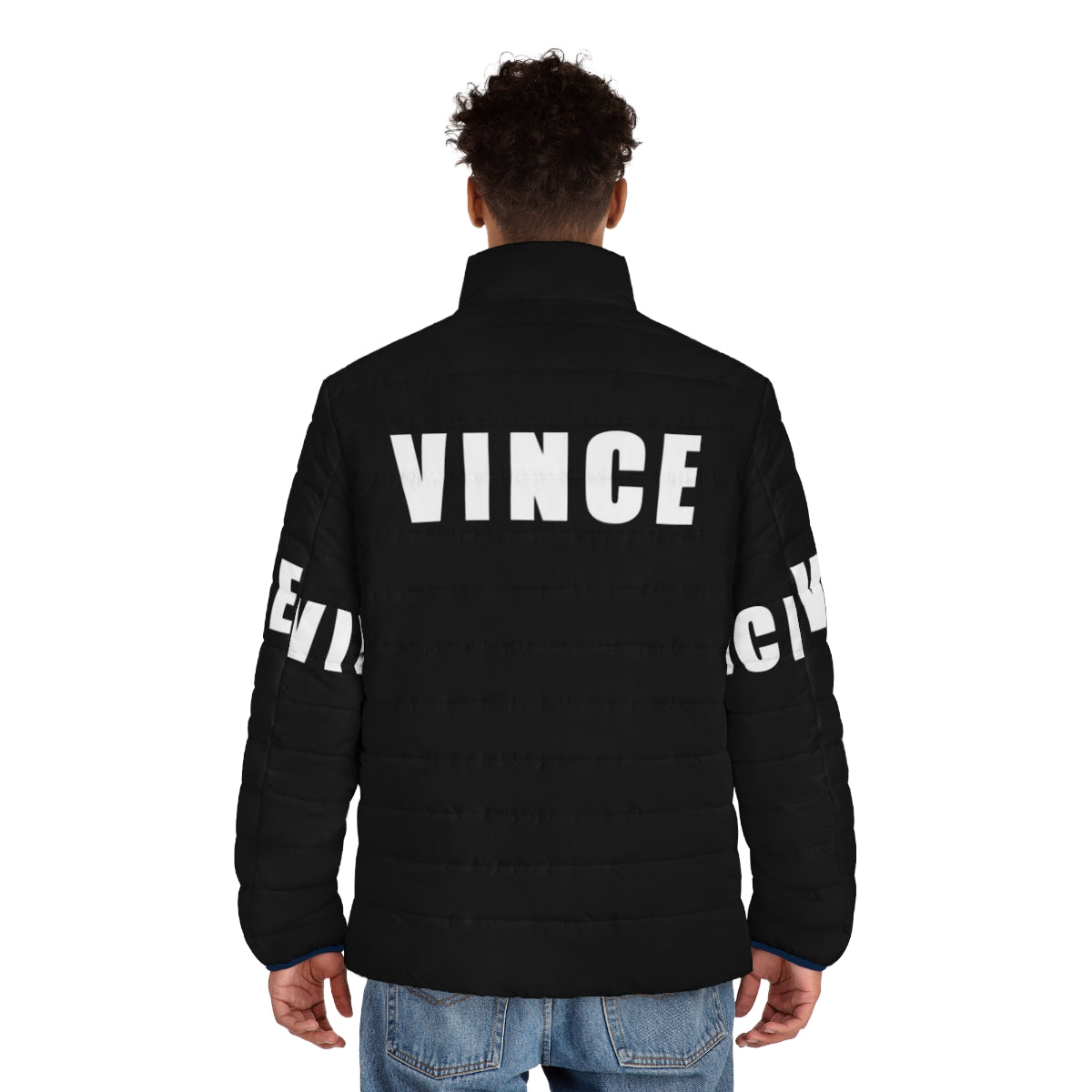 Vince The Color Of Money Tom Cruise Puffer Jacket, movie-inspired outerwear - men back