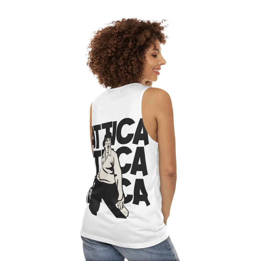 Unisex 1970s Movie-Inspired Tank Top - women back