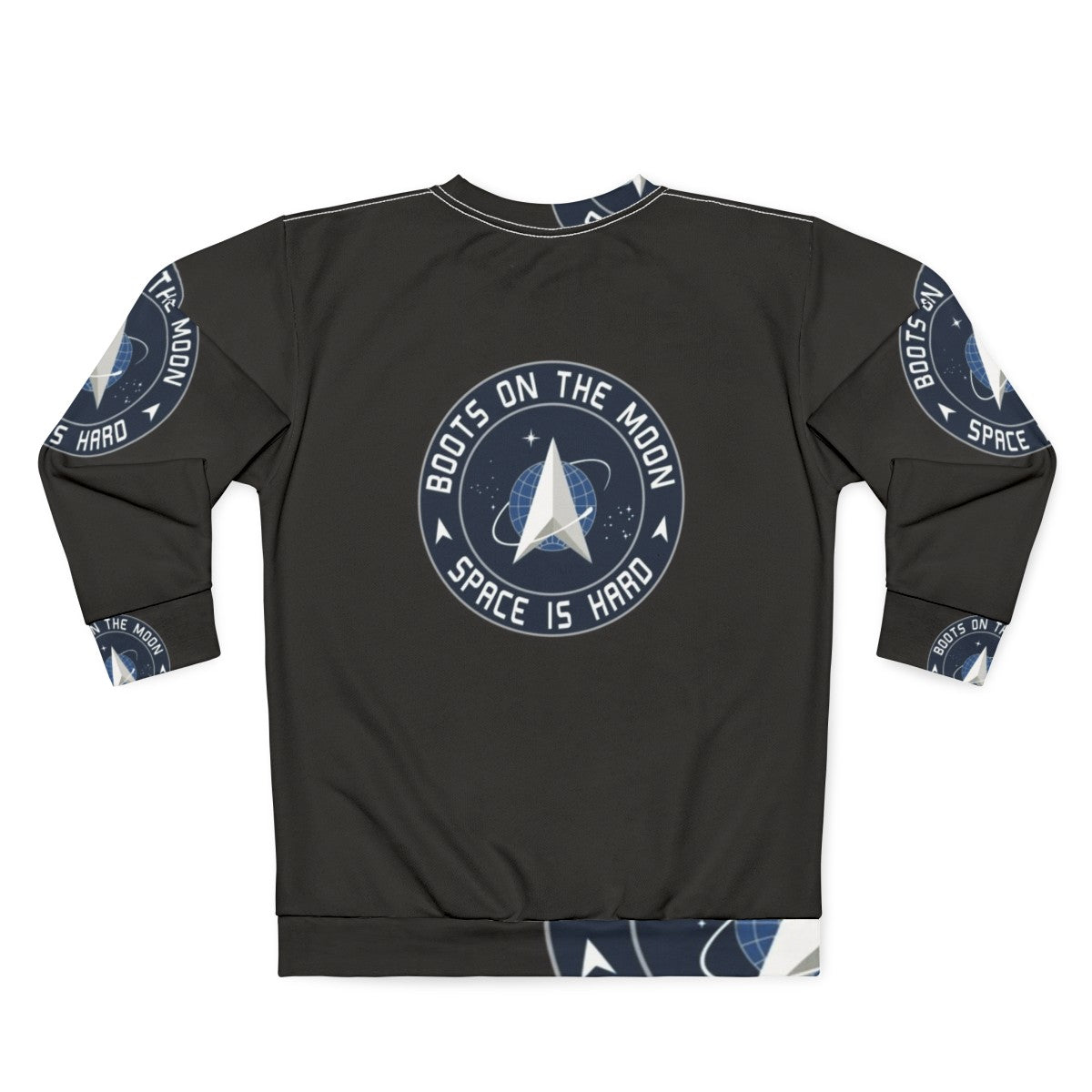 Space Force "Boots on the Moon" Sweatshirt - Back