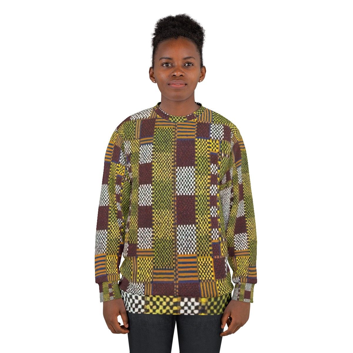 Alfred Jensen Timaeus III and IV Abstract Art Sweatshirt - women