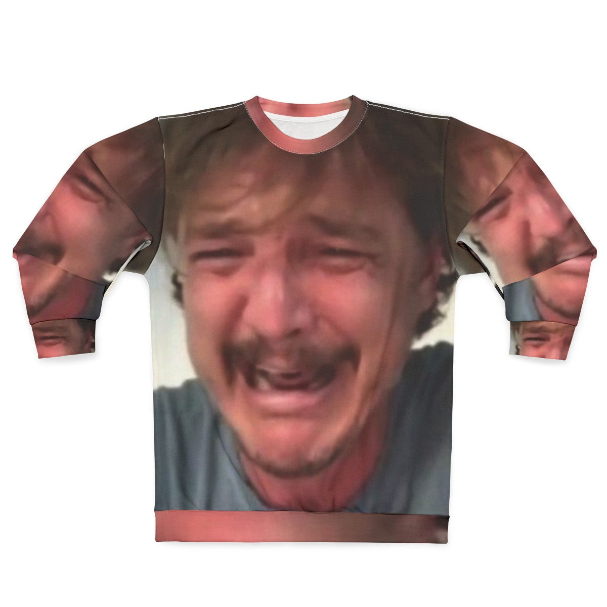 Pedro Pascal Crying Meme Sweatshirt