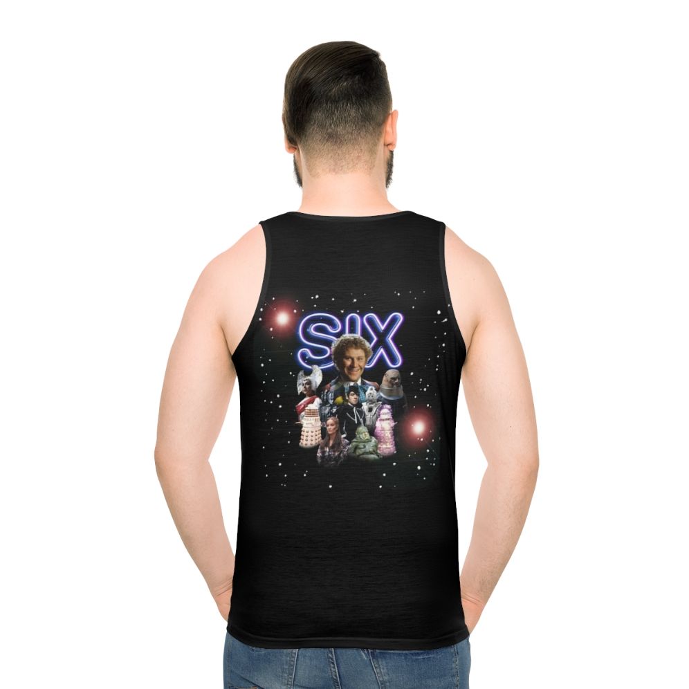 Dr. Who Unisex Tank Top - men back