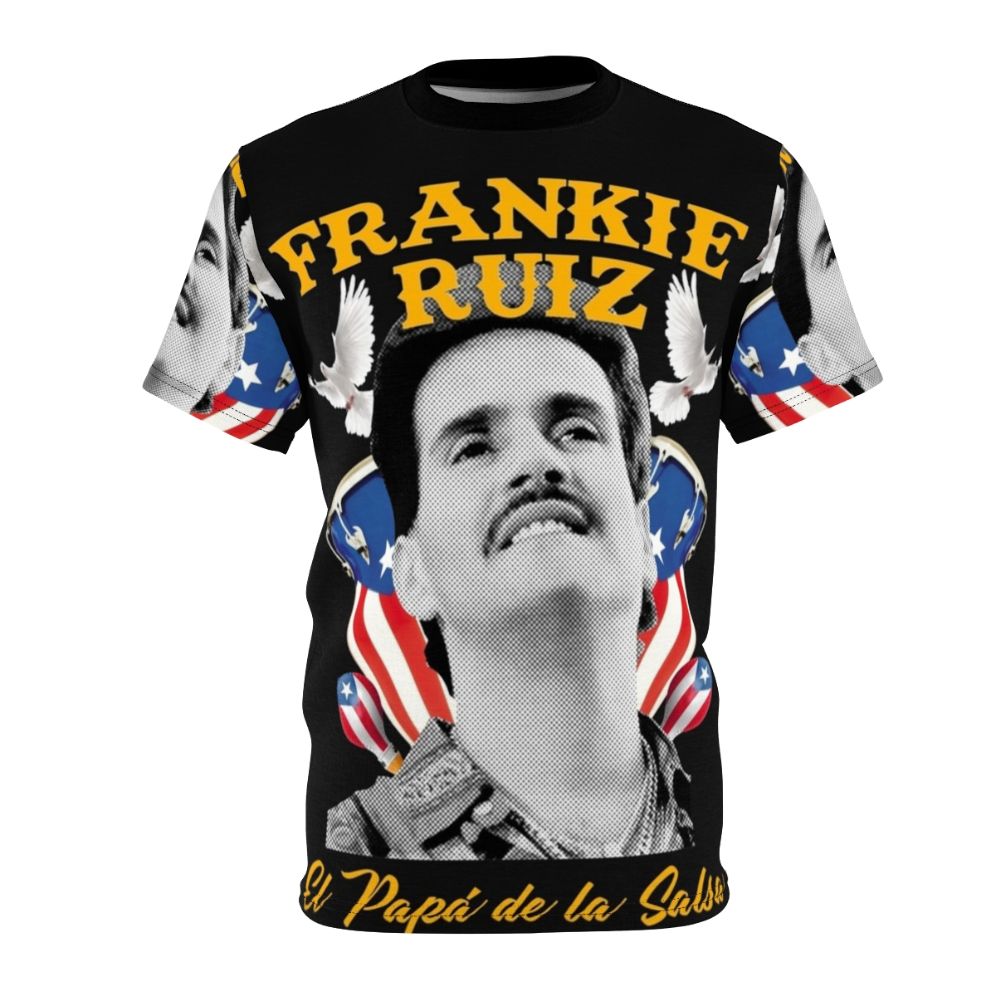 T-shirt featuring a salsa music icon Frankie Ruiz