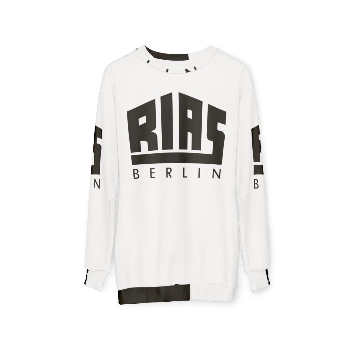 Rias Berlin Sweatshirt - German Radio VOA Clothing - hanging