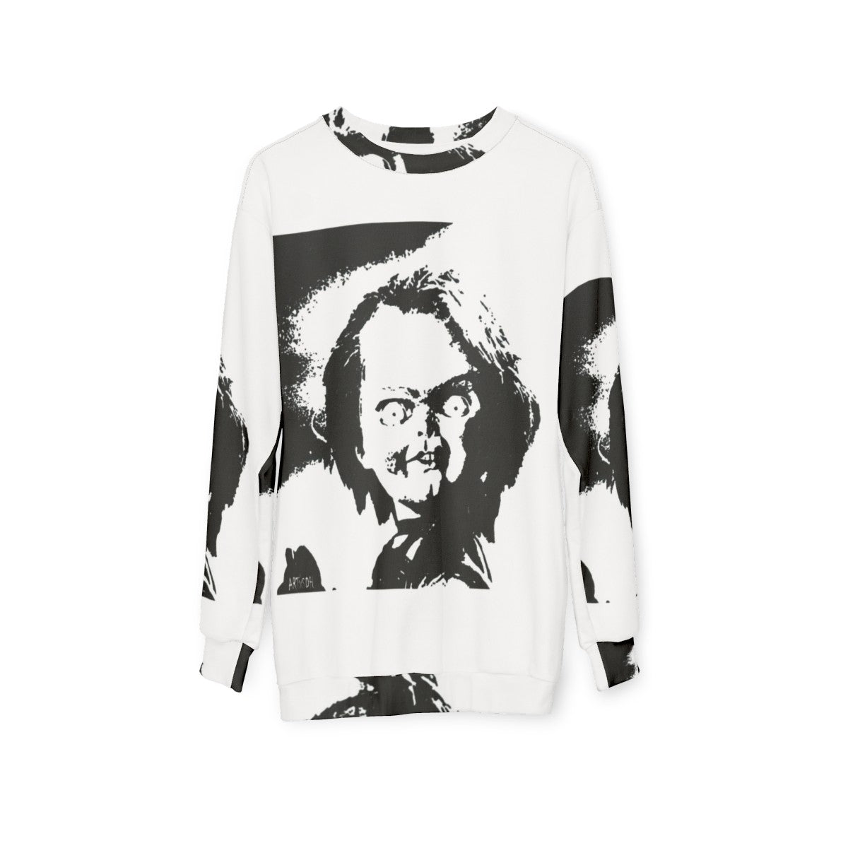 Chucky Horror Movie Sweatshirt - hanging