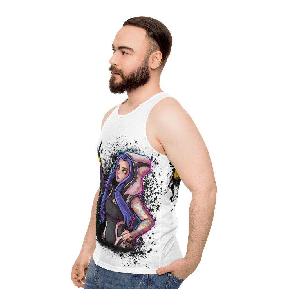 Borderlands 3 Maya Siren Unisex Tank Top - men side