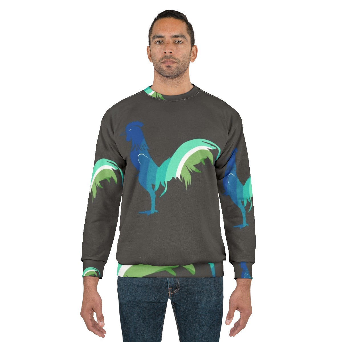 Legendary Cockerall Animal Art Sweatshirt - men