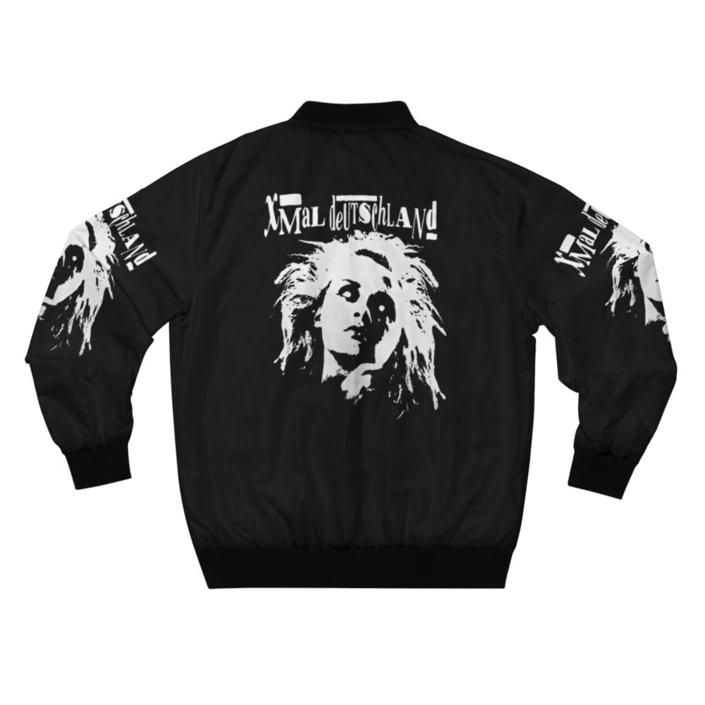 xmal Goth Bomber Jacket - New Wave and Punk Inspired Outerwear - Back