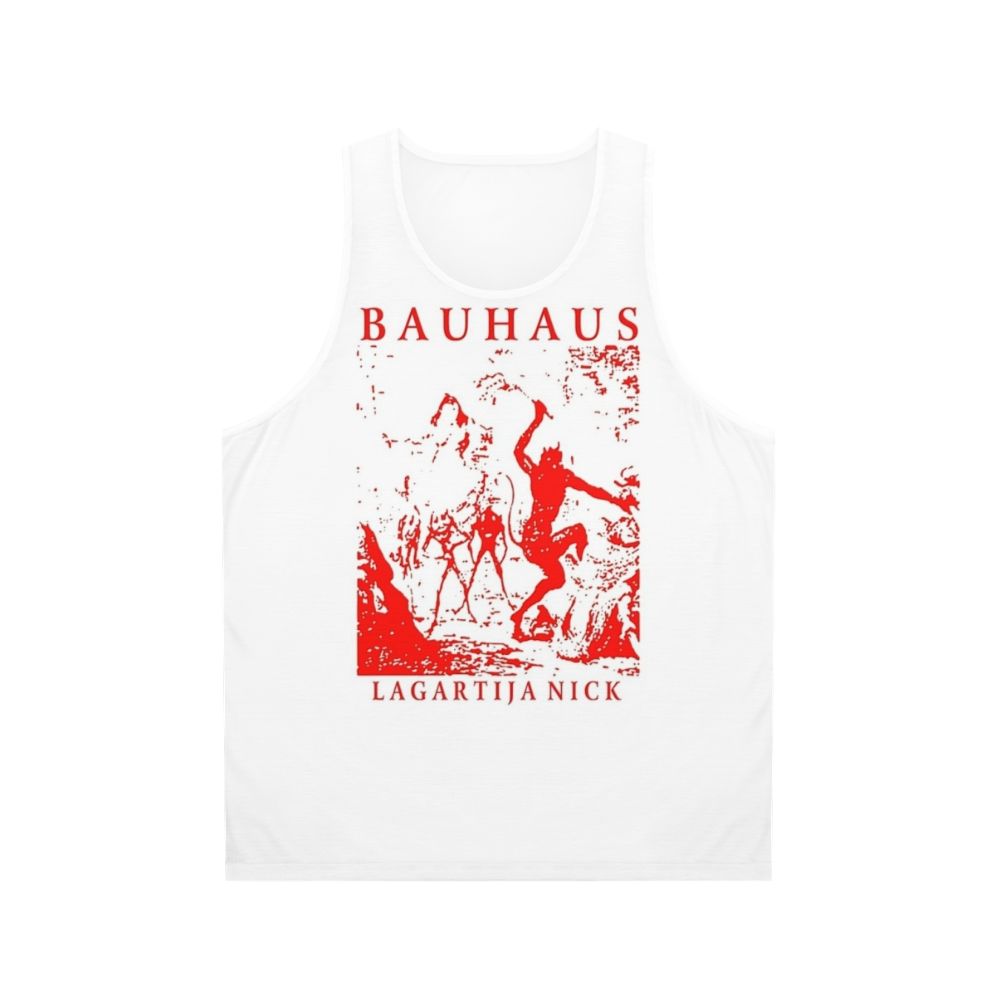 Bauhaus rock band legend unisex tank top