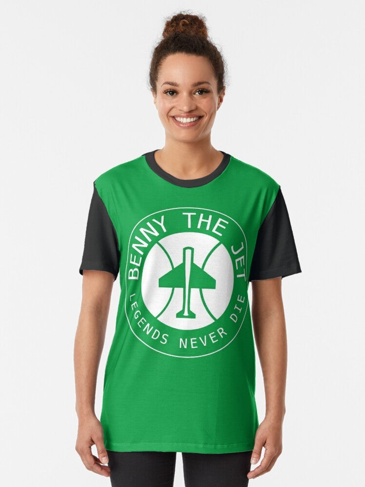 Benny The Jet from "The Sandlot" baseball graphic t-shirt - Women