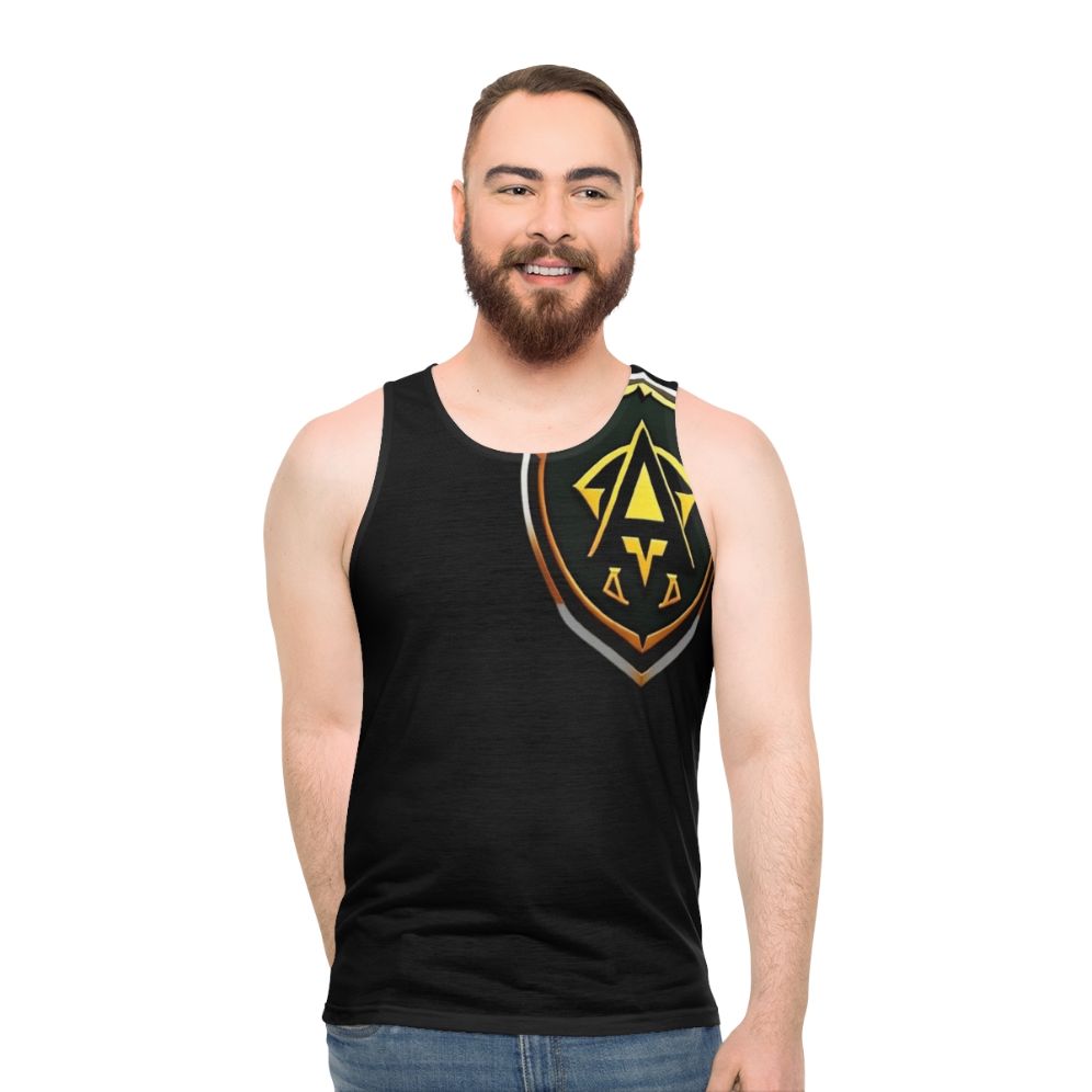 Triforce inspired unisex tank top - men