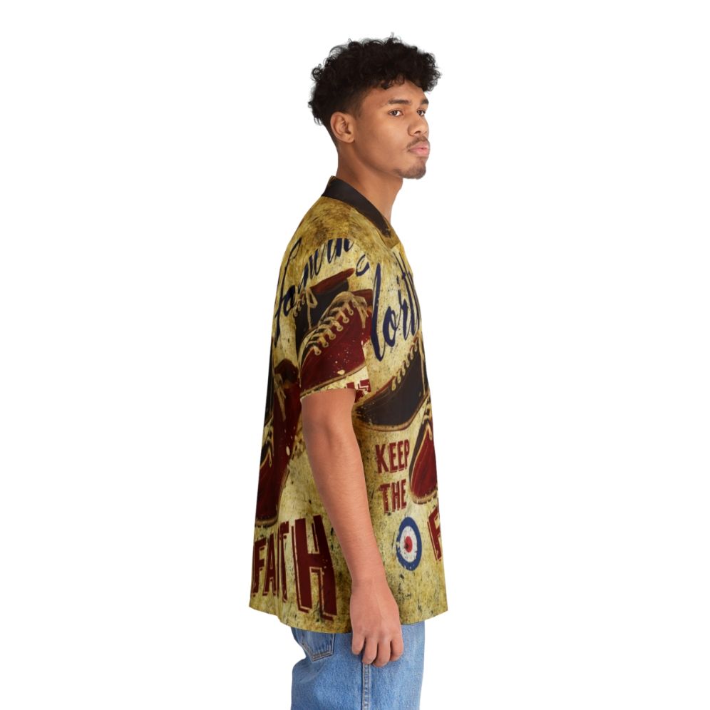 Northern Soul Hawaiian Shirt with Retro Music and Dance Motifs - People Pight