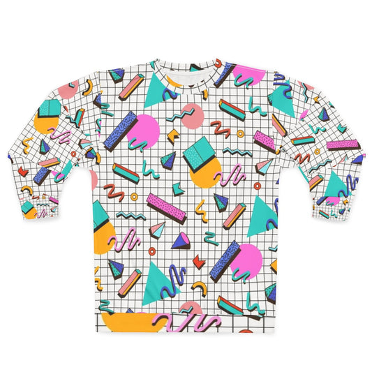 Funky 80s retro graphic sweatshirt