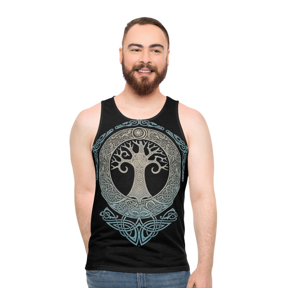 Yggdrasil Tree of Life Unisex Tank Top - men