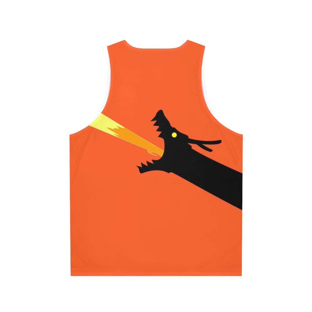 Tohru's Dragon Breath Unisex Tank Top - Back