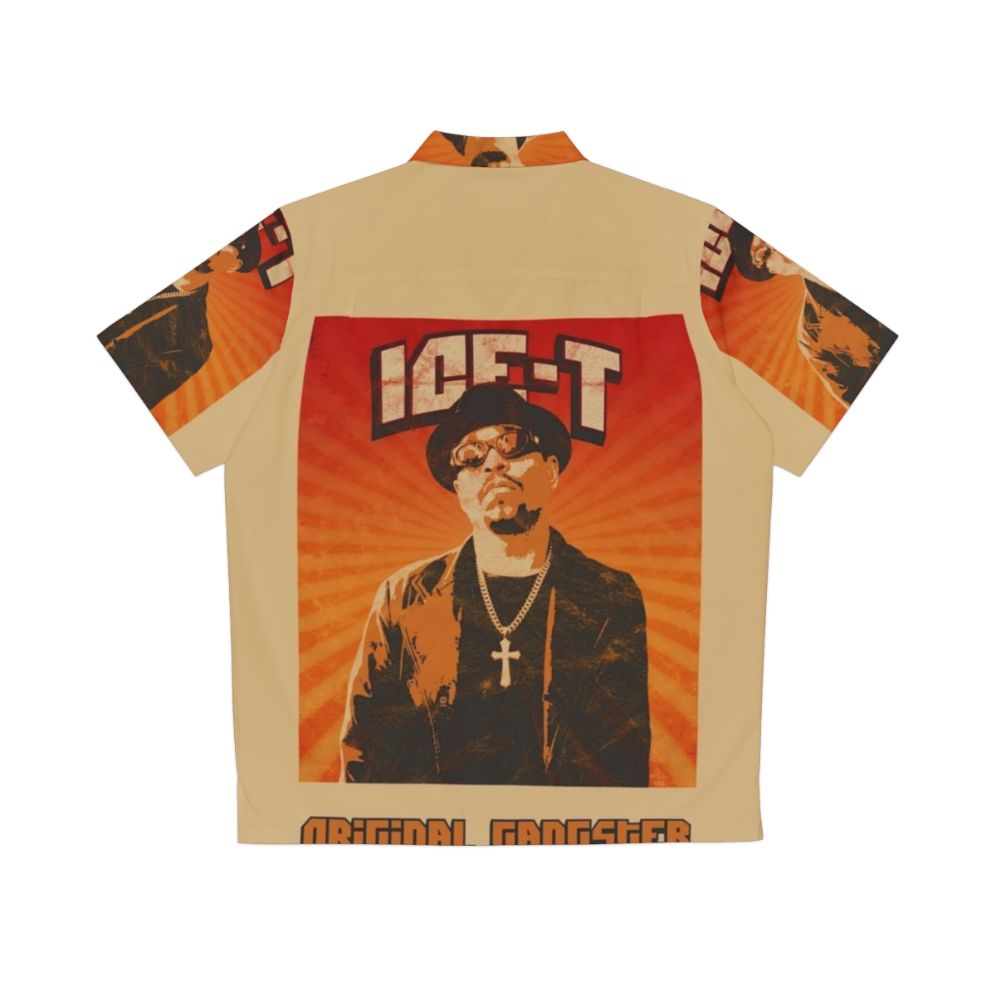 Ice T Old School Hip Hop Hawaiian Shirt - Back