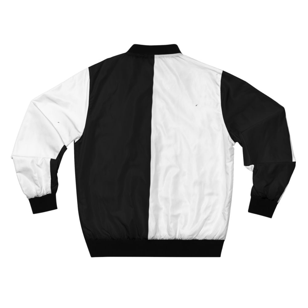 Sia Cheapthrills inspired black and white bomber jacket - Back