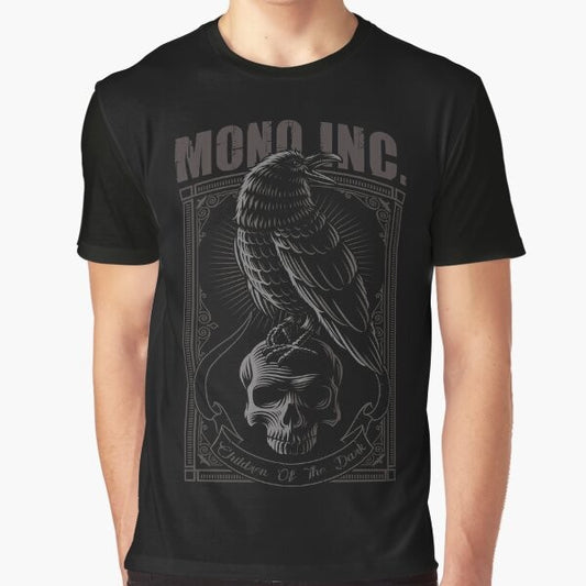 Mono Inc. Children of the Dark Goth and Gothic Graphic T-Shirt