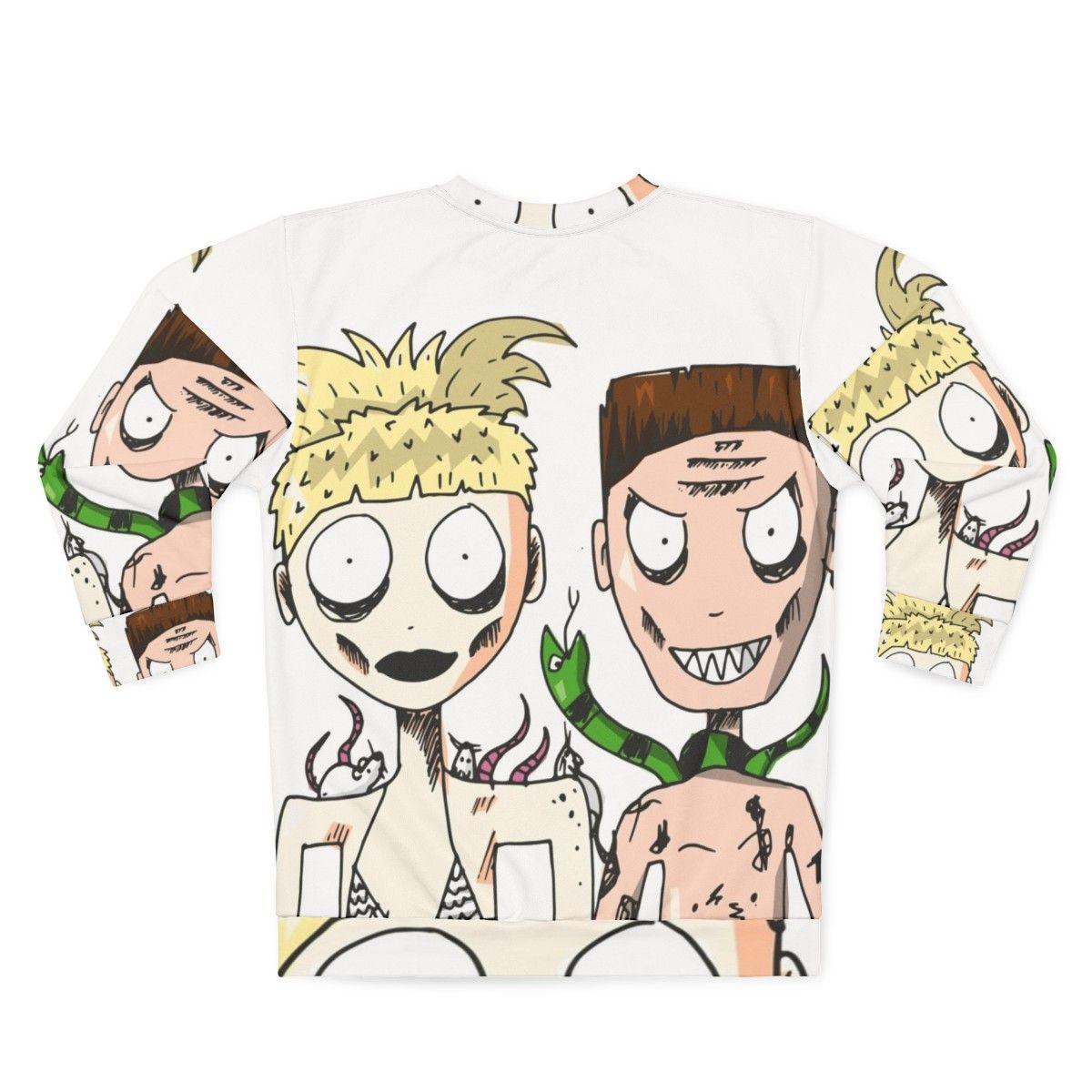 Die Antwoord Yolandi & Ninja Sweatshirt - Back