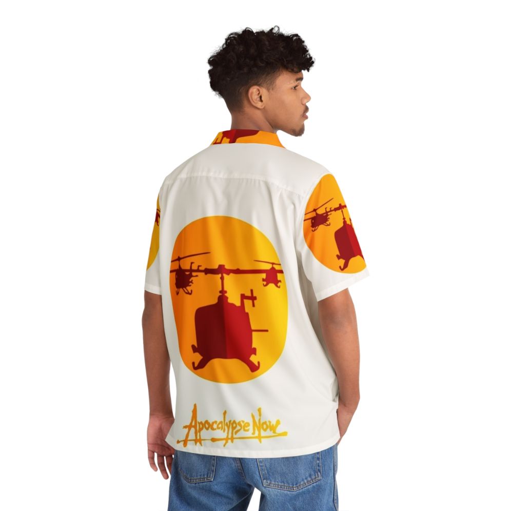 Minimalist design 'Apocalypse Now' Hawaiian shirt - People Back