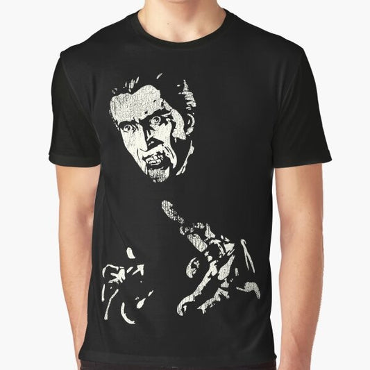 Vintage Dracula: Prince of Darkness horror movie graphic t-shirt