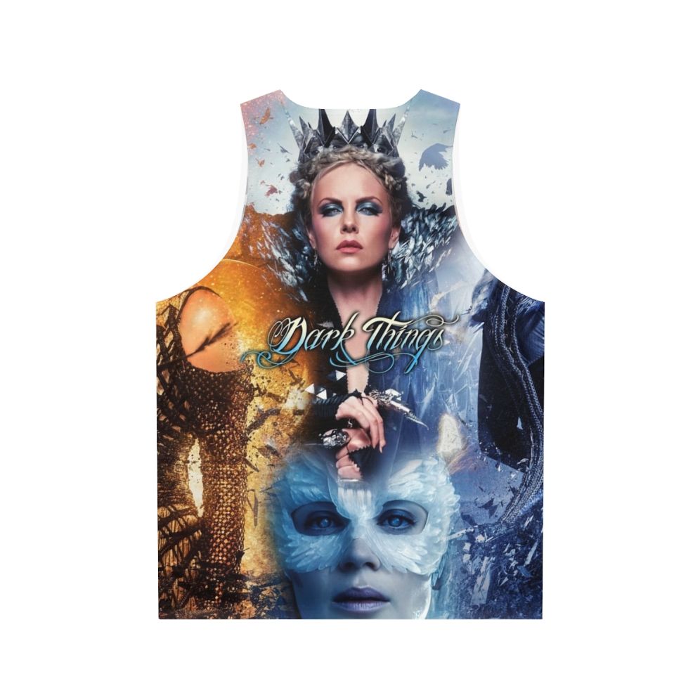 Evil Queen Ice Queen Fantasy Art Unisex Tank Top - Back