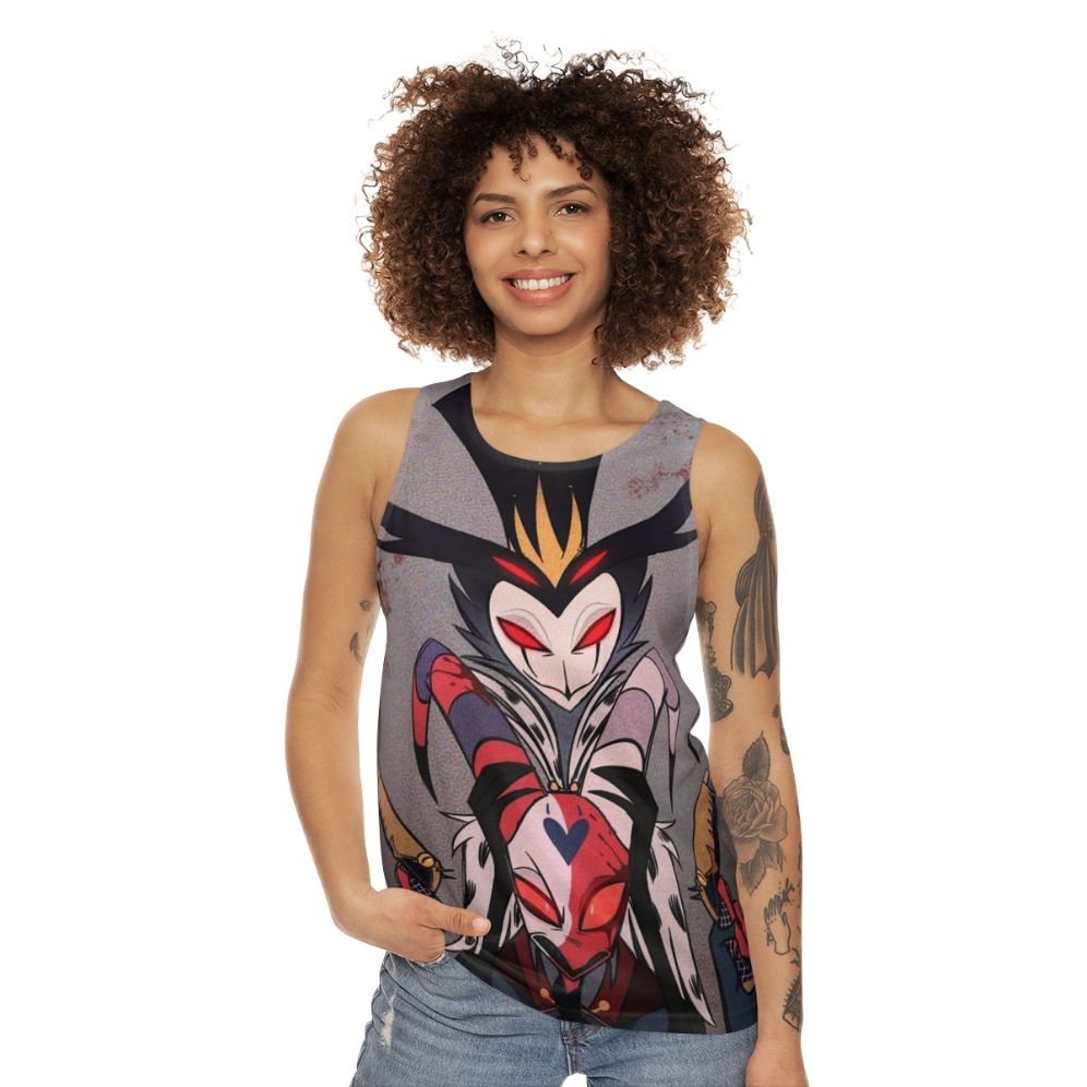 Helluva Boss Stolas Anime Unisex Tank Top - women