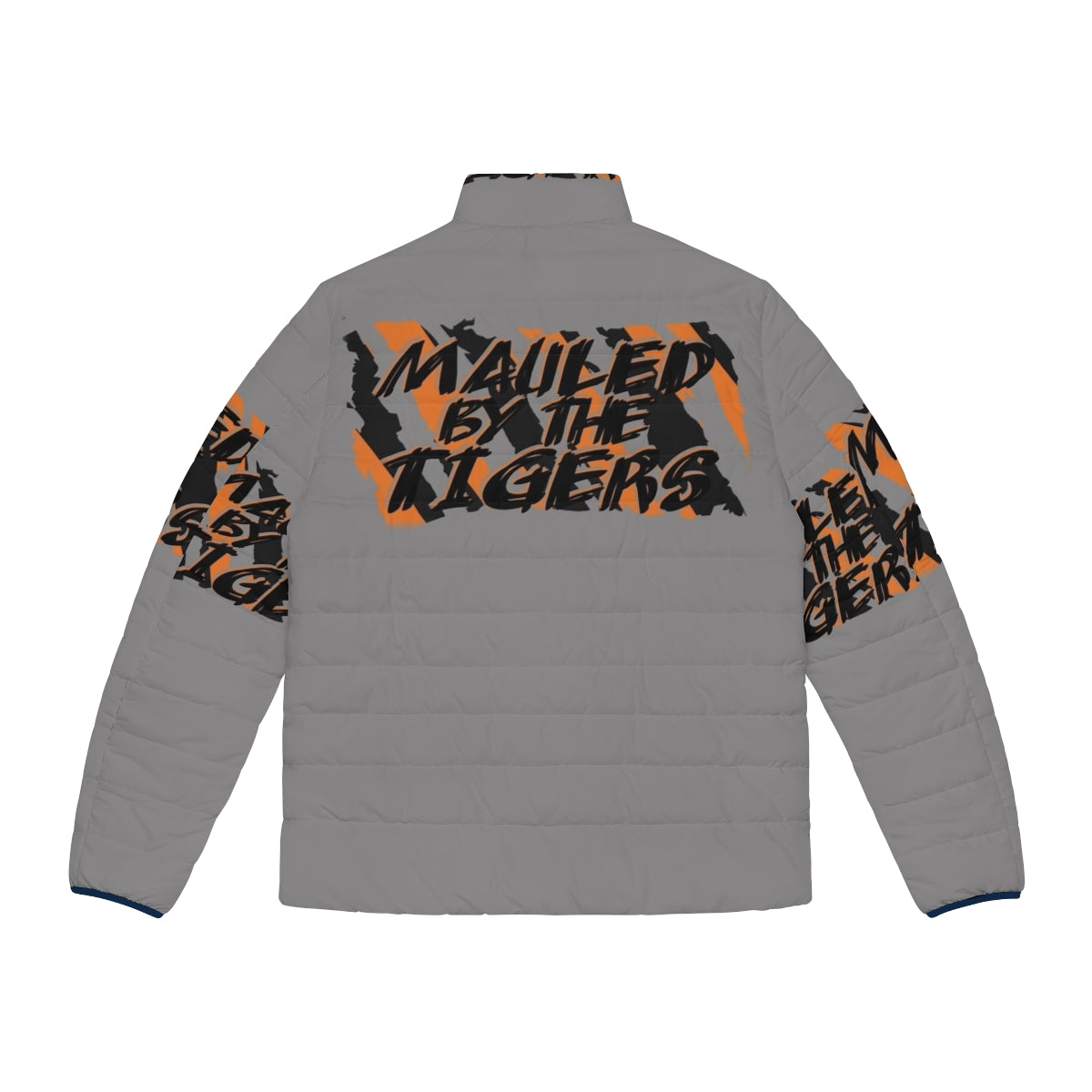 Mauled By The Tigers Puffer Jacket - Hull City Football Club Merchandise - Back