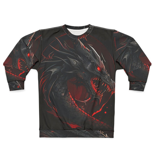 Enchanting Dragon Sweatshirt with Mythical Creature Design