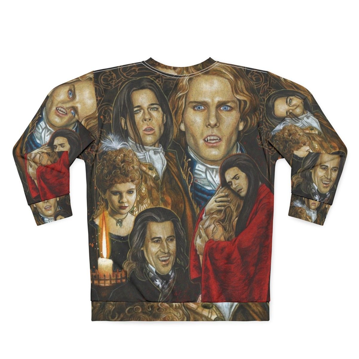 Interview with the Vampire inspired vampire tribute sweatshirt - Back