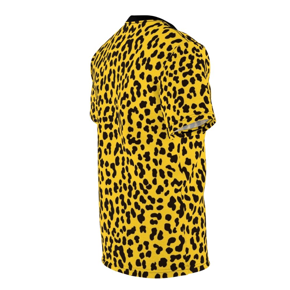 Vibrant leopard print graphic t-shirt with a bold, trendy look - men right