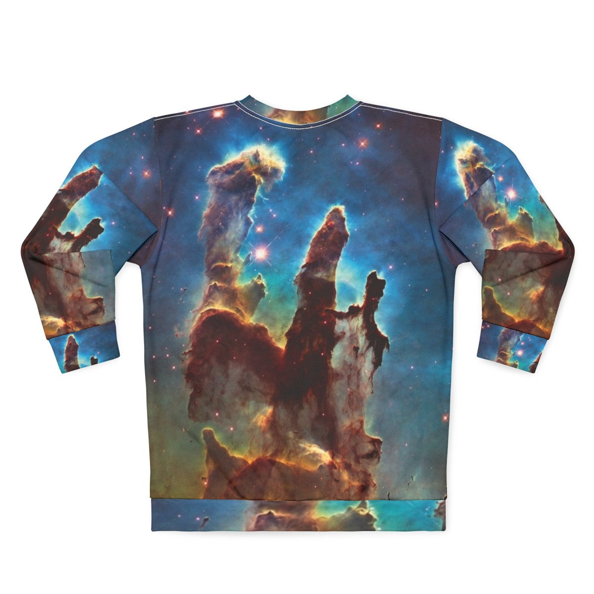 Nebula Sweatshirt featuring the Pillars of Creation - Back