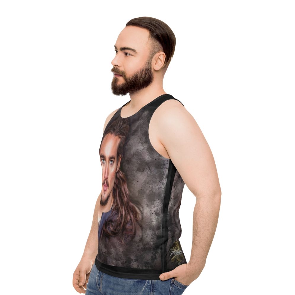 Uhtred of Bebbanburg The Last Kingdom Unisex Tank Top - men side